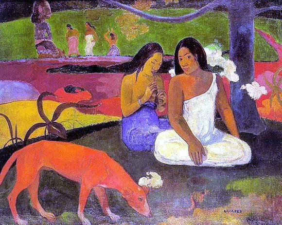  Paul Gauguin Arearea (also known as Joyousness) - Canvas Art Print