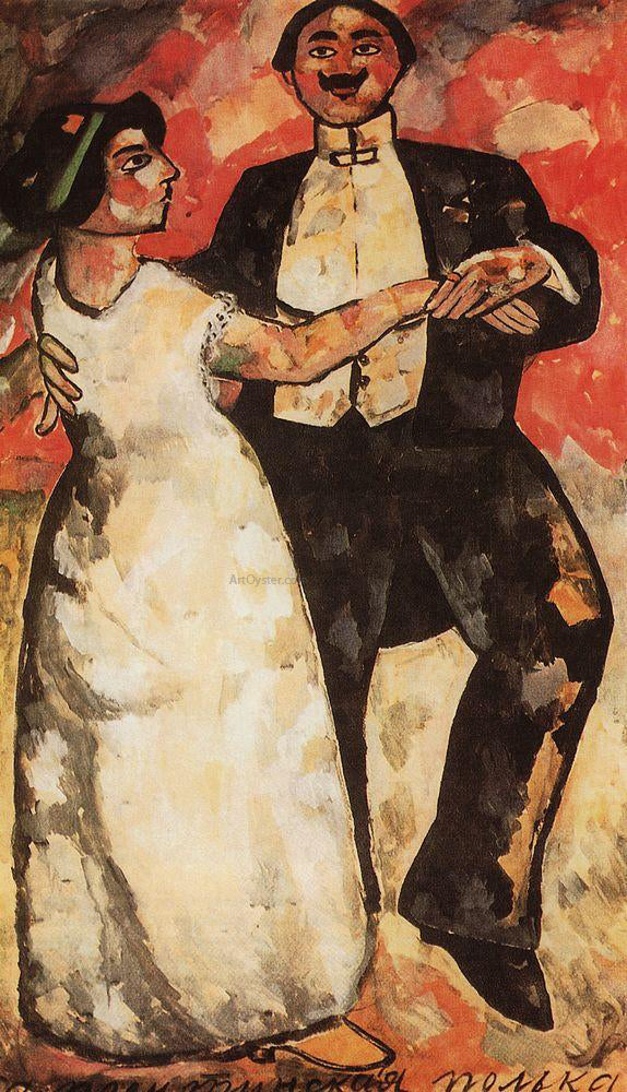  Kazimir Malevich Argentine Polka - Canvas Art Print