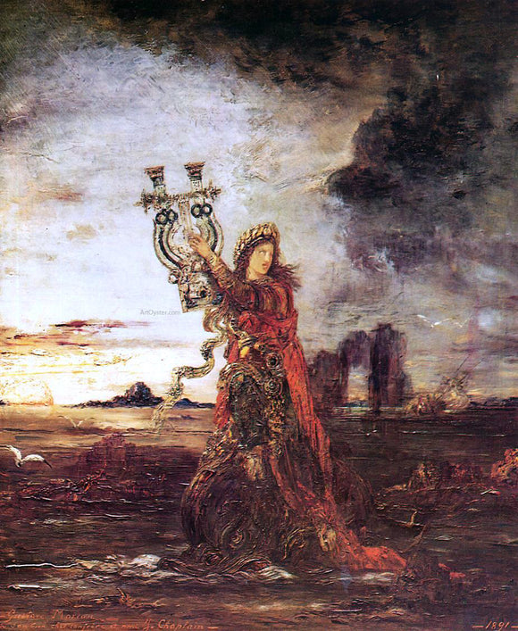  Gustave Moreau Arion - Canvas Art Print