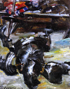  Lovis Corinth Armour in the Studio - Canvas Art Print