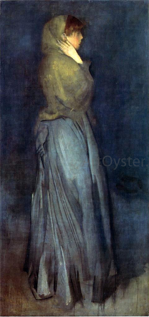  James McNeill Whistler Arrangement in Yellow and Grey: Effie Deans - Canvas Art Print