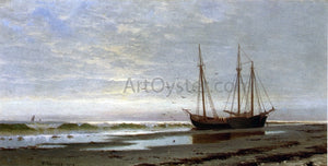 Alfred Thompson Bricher Ashore at Scituate - Canvas Art Print
