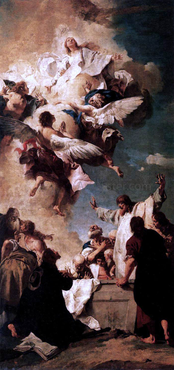  Giovanni Battista Piazzetta Assumption of the Virgin - Canvas Art Print