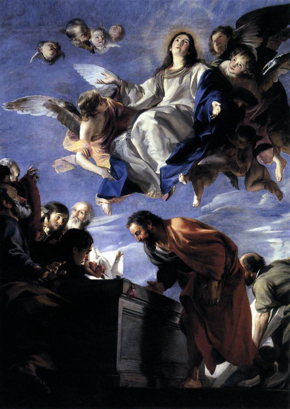 Juan Martin Cabezalero Assumption of the Virgin - Canvas Art Print