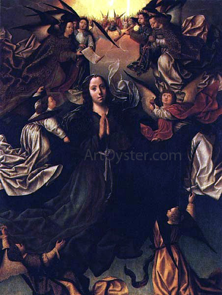  Vasco Fernandes Assumption of the Virgin - Canvas Art Print