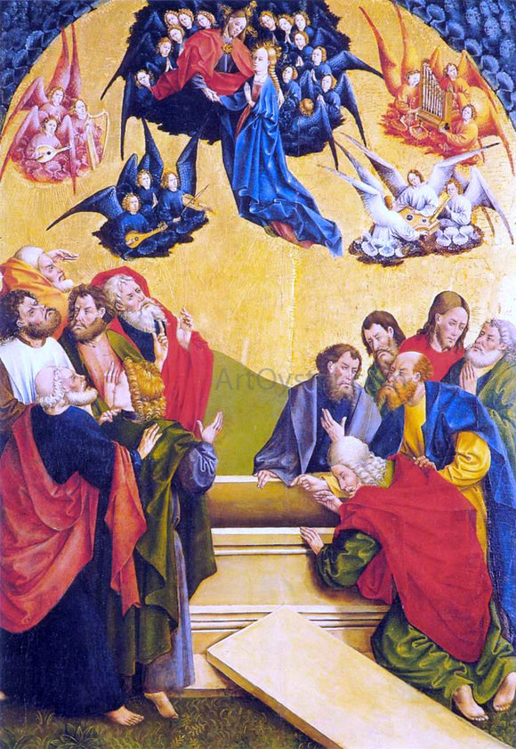  Johann Koerbecke Assumption of the Virgin - Canvas Art Print