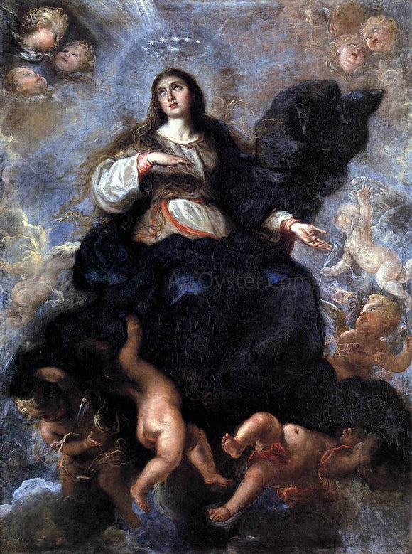  Juan Carreno De Miranda Assumption of the Virgin - Canvas Art Print
