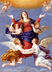  Francesco Albani Assumption of the Virgin - Canvas Art Print