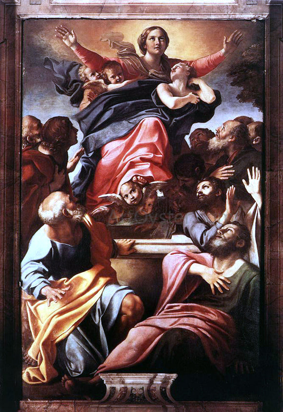  Annibale Carracci Assumption of the Virgin Mary - Canvas Art Print