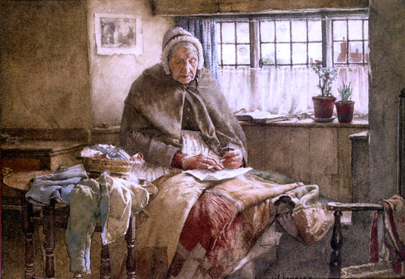  Walter Langley At Evening Time It Shall Be Light - Canvas Art Print