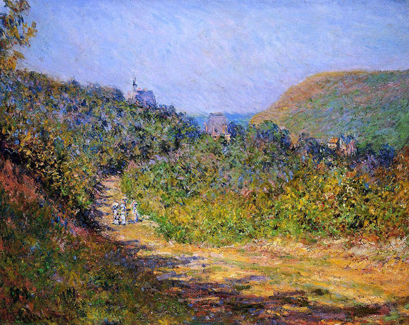  Claude Oscar Monet At Les Petit-Dalles - Canvas Art Print
