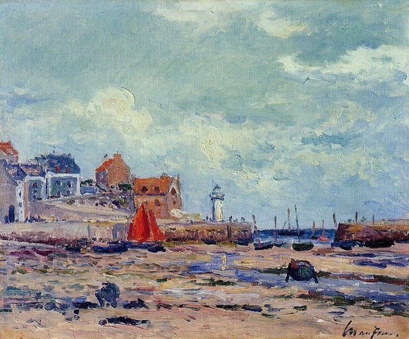  Maxime Maufra At Low Tide - Canvas Art Print
