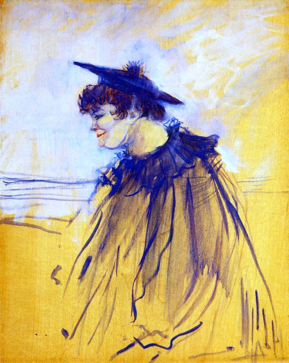  Henri De Toulouse-Lautrec At 'Star', Le Havre (also known as Miss Dolly, English Singer) - Canvas Art Print