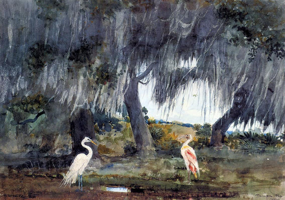  Winslow Homer At Tampa - Canvas Art Print