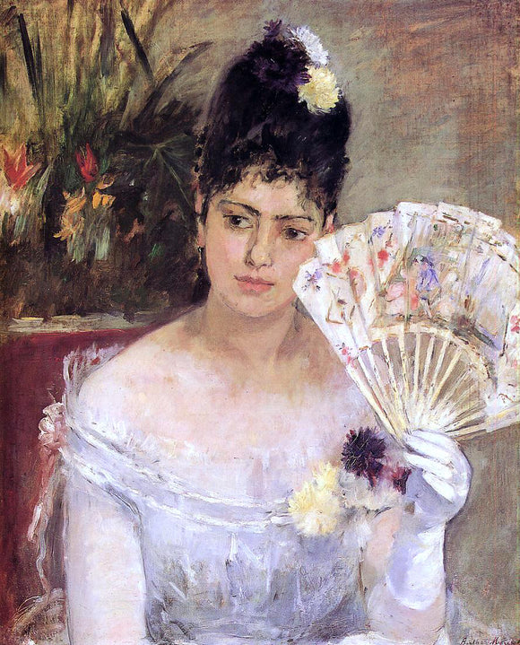  Berthe Morisot At the Ball - Canvas Art Print