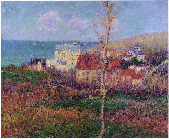  Gustave Loiseau At the Coast of Normandy - Canvas Art Print