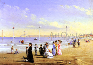  Conrad Wise Chapman At The Seaside - Canvas Art Print