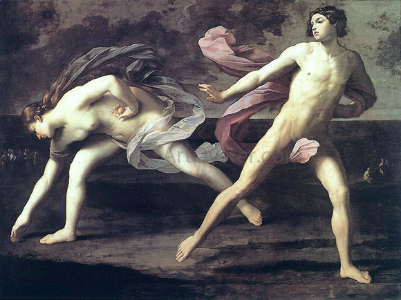  Guido Reni Atalanta and Hippomenes - Canvas Art Print
