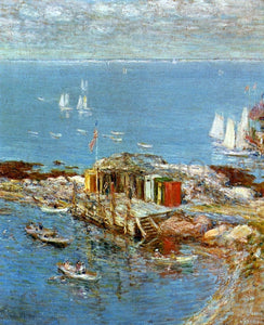  Frederick Childe Hassam August Afternoon, Appledore - Canvas Art Print