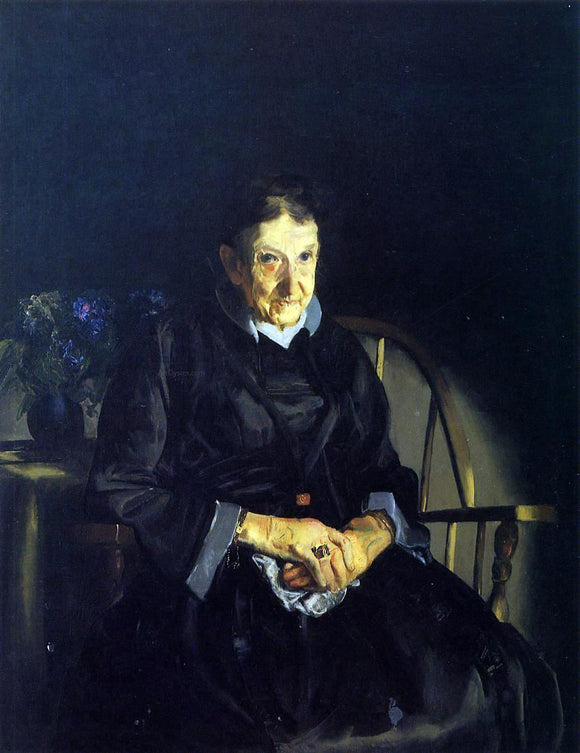  George Wesley Bellows Aunt Fanny - Canvas Art Print