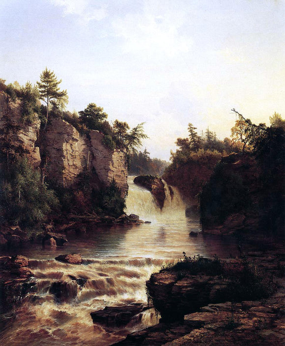  Frederick Rondel Ausable Falls - Canvas Art Print