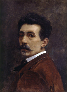  Juan Joaquin Agrasot Autorretrato - Canvas Art Print