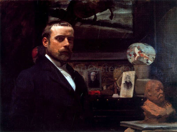  Cecilio Pla y Gallardo Autorretrato - Canvas Art Print