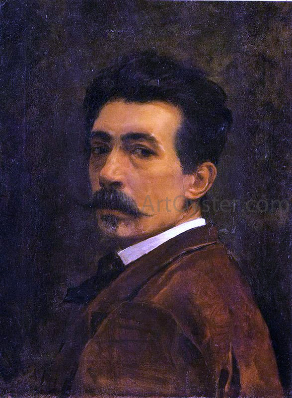  Joaquin Agrasot Juan Autorretrato - Canvas Art Print