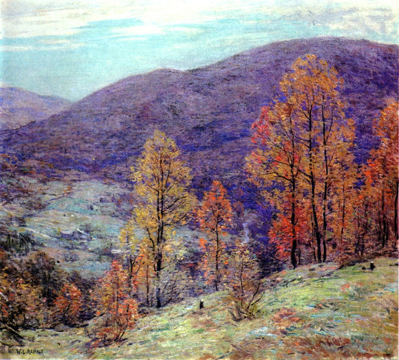 Willard Leroy Metcalf Autumn Glory - Canvas Art Print