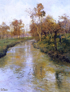  Fritz Thaulow Autumn - Canvas Art Print