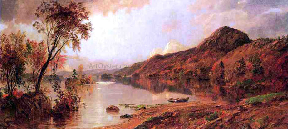  Jasper Francis Cropsey Autumn by the Lake - Canvas Art Print