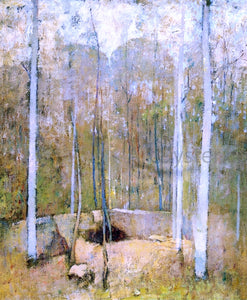  Emil Carlsen Autumn Forest - Canvas Art Print