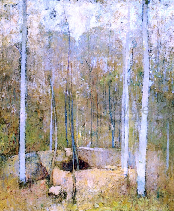  Emil Carlsen Autumn Forest - Canvas Art Print
