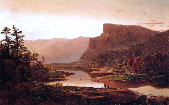  William Louis Sonntag Autumn Landscape - Canvas Art Print