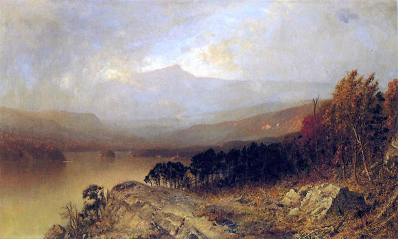 Alexander Helwig Wyant Autumn Landscape - Canvas Art Print
