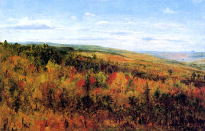  Thomas Worthington Whittredge Autumn Landscape - Canvas Art Print