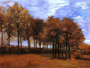 Vincent Van Gogh Autumn Landscape - Canvas Art Print