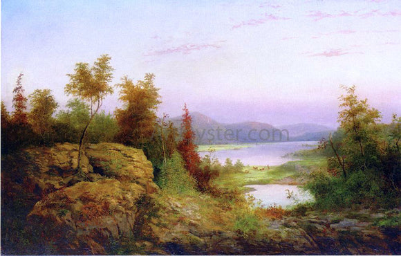  William Anthony Frerichs Autumn Landscape - Canvas Art Print