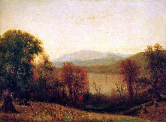  Thomas Worthington Whittredge Autumn on the Hudson - Canvas Art Print