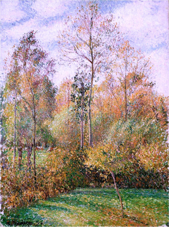  Camille Pissarro Autumn Poplars - Canvas Art Print