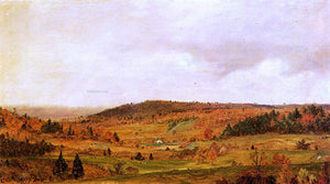  Frederic Edwin Church Autumn Shower - Canvas Art Print