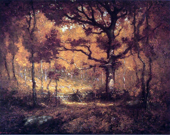  Henry Ward Ranger Autumn Woodlands - Canvas Art Print