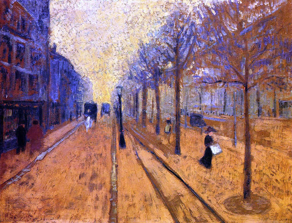  Paul Serusier Avenue de Neuilly - Canvas Art Print