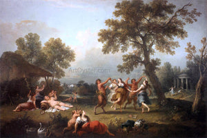  Francesco Zuccarelli Bacchanal - Canvas Art Print