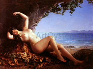  Paul Merwart Bacchante Aux Raisins - Canvas Art Print