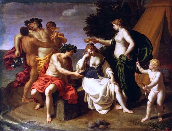  Alessandro Turchi Bacchus and Ariadne - Canvas Art Print