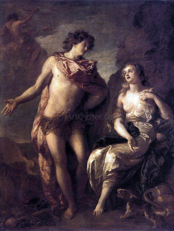  Charles De la Fosse Bacchus and Ariadne - Canvas Art Print