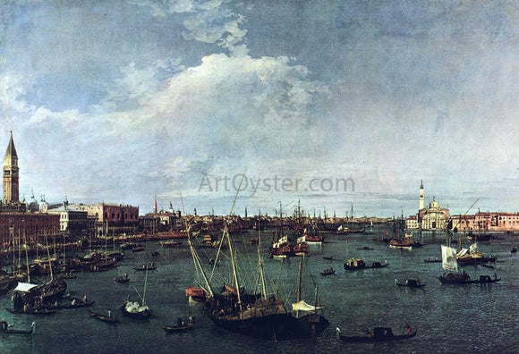 Canaletto Bacino di San Marco - Canvas Art Print