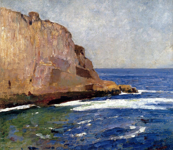  Emil Carlsen Bald Head Cliff, York, Maine - Canvas Art Print
