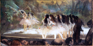 Edgar Degas Ballet at the Paris Opers - Canvas Art Print